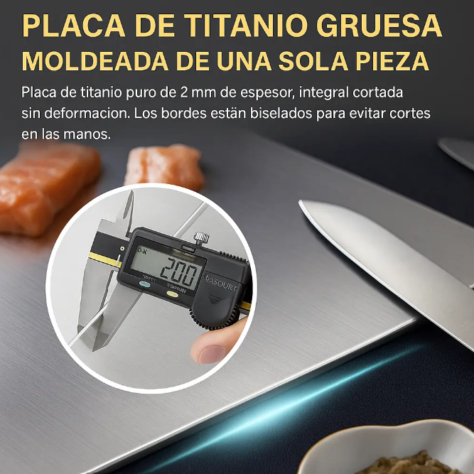 SET X3 TABLA CORTAR COCINA ACEROINOX - ENVÍO GRATIS